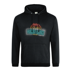Hot Water's Green Room Neon Logo Chest Hoodie