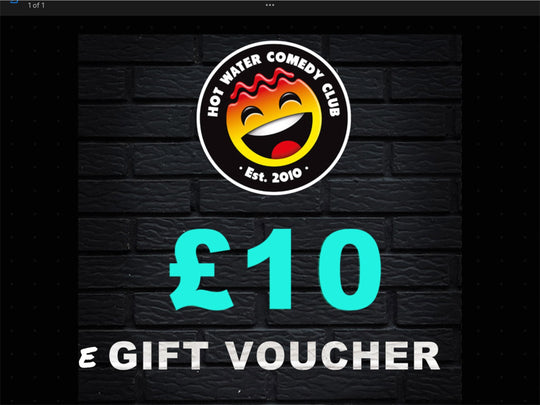 £10 E-voucher