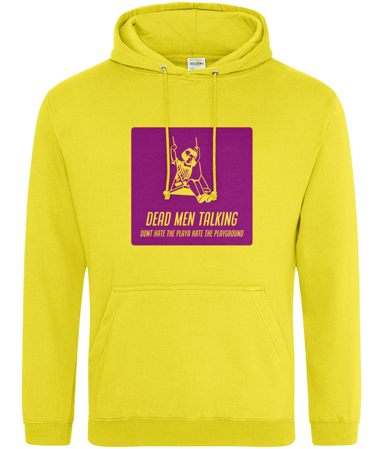 Don't Hate The Playa Yellow Hoodie