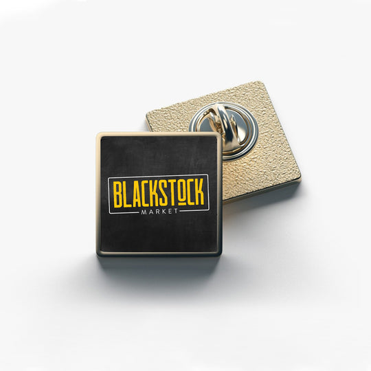 Blackstock Market Metal Collectible Pin Badge